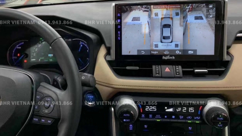 Màn hình DVD Android liền camera 360 Toyota Rav4 2019 - nay | Fujitech 360 